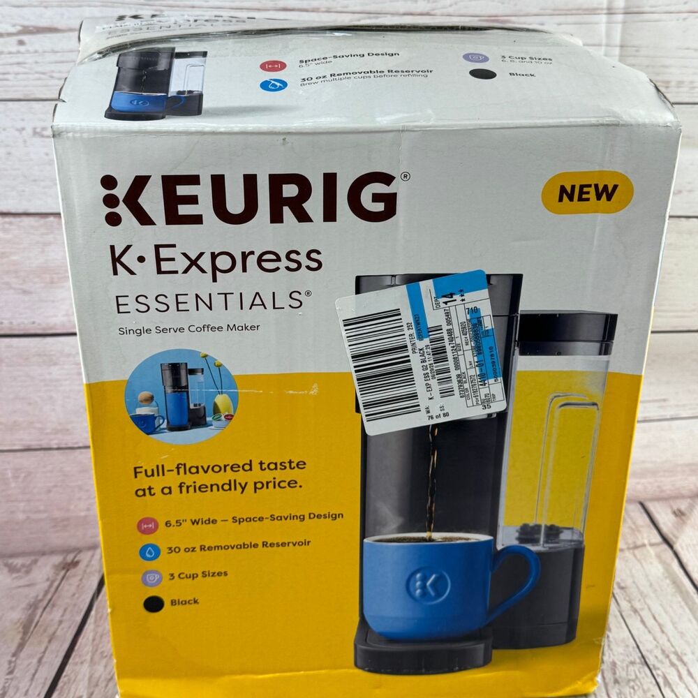 Keurig K Express Essentials K25 Single Serve Coffee Maker 30 Oz Black